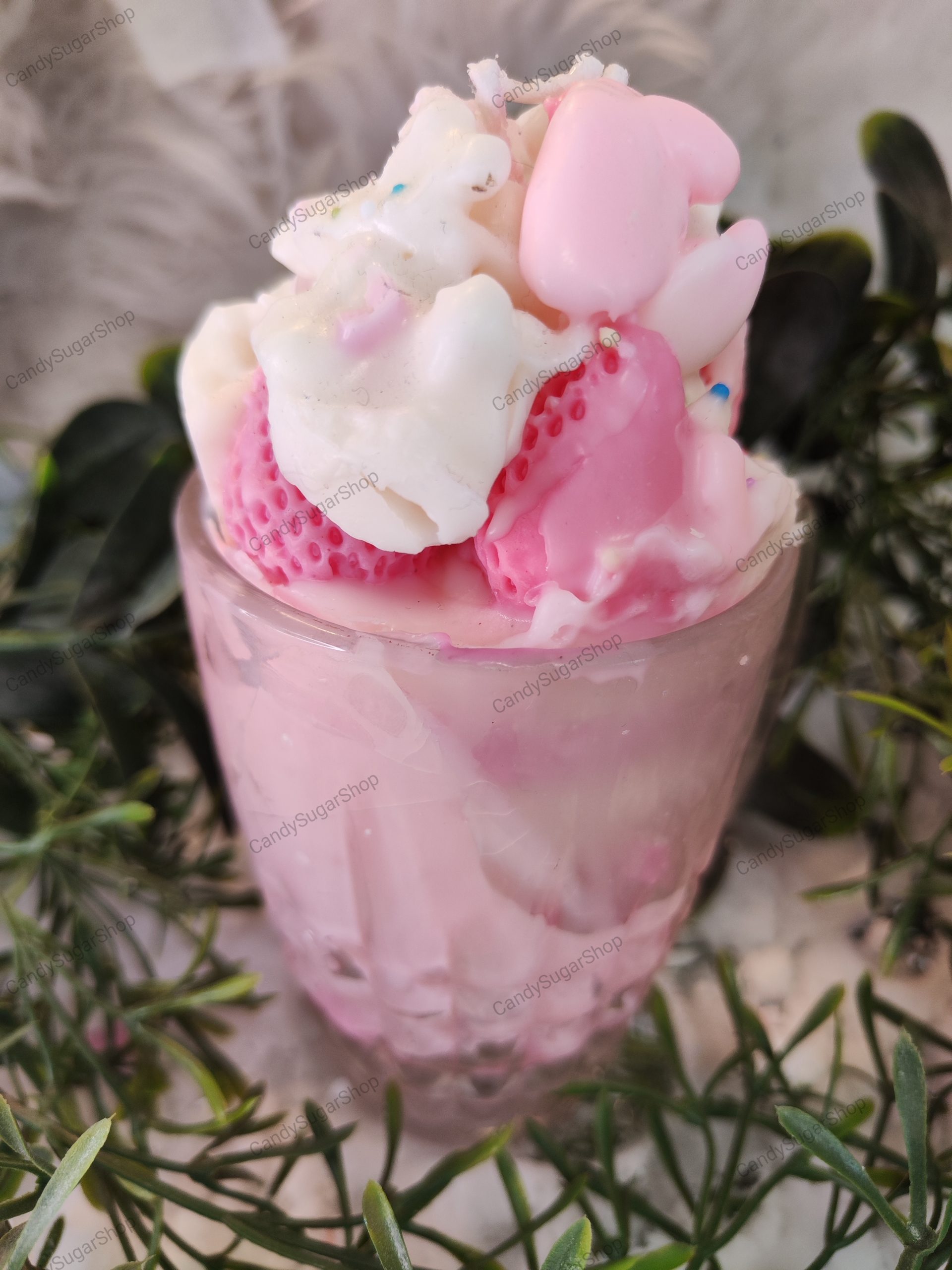 Nata montada con fresas